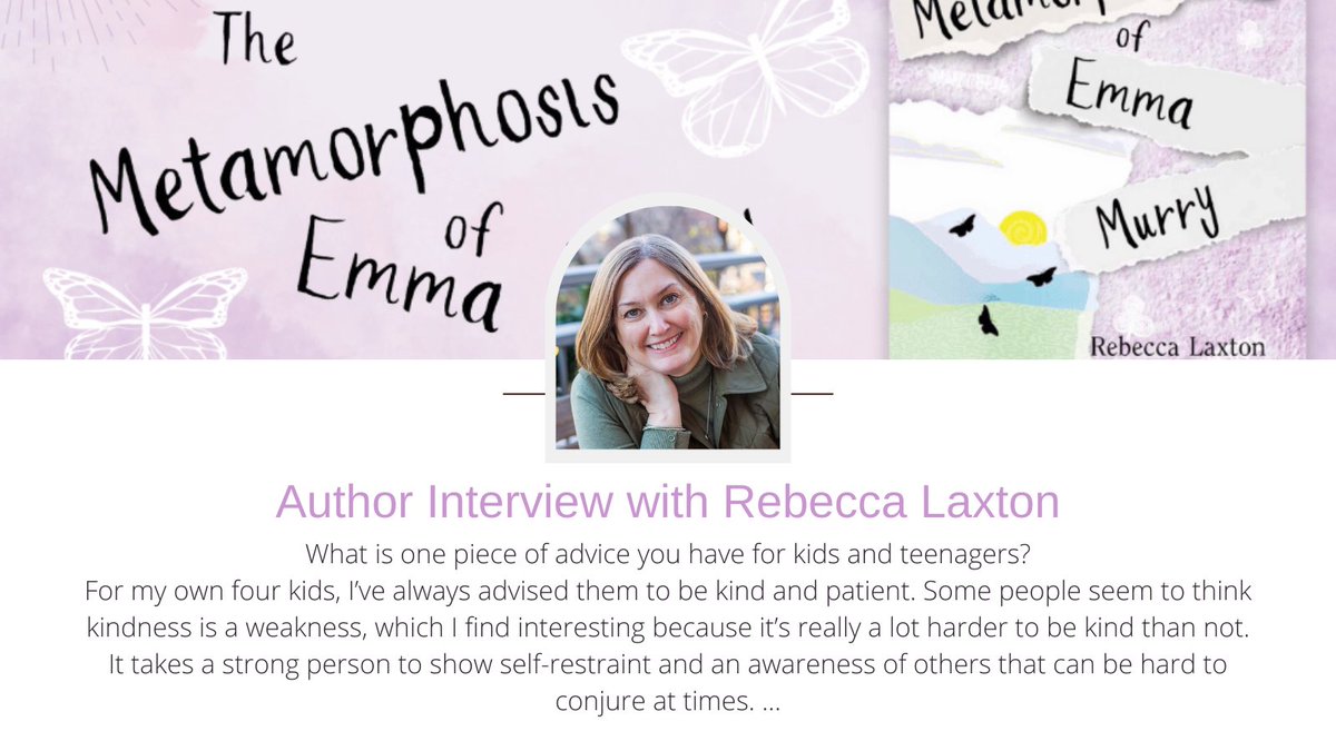 TCBRbookreview's tweet photo. .@TyneaLewis: What is one piece of advice you have for kids and teenagers?

@BeccLovesBooks: For my own four kids, I’ve always advised them to be kind and patient. Some people seem to think kindness is a weakness...

Continue reading: https://t.co/wOhsVtQouV #partnership https://t.co/pZJUJb5OFA