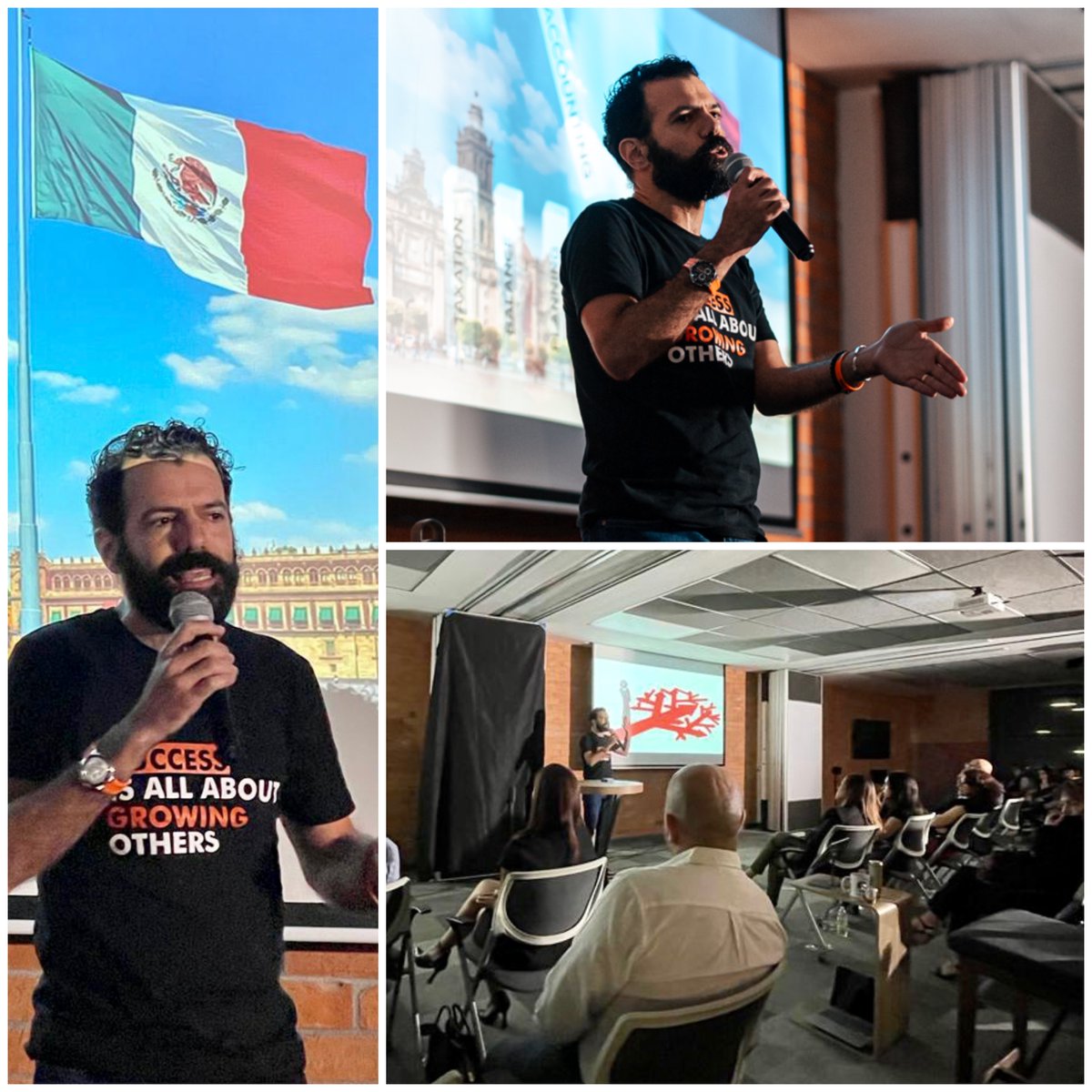 rogeliosegovia's tweet photo. Los mexicanos, ¿somos mediocres? ¡NO! 

Precisamente esta fue, en tan solo cinco minutos y con cronómetro en mano 😅, mi conferencia en #DisruptHR 

Felicidades @disrupthrmty

#LinkedinTopVoice #Empleo #México #Negovios #RecursosHumanos https://t.co/FUWyfcb037