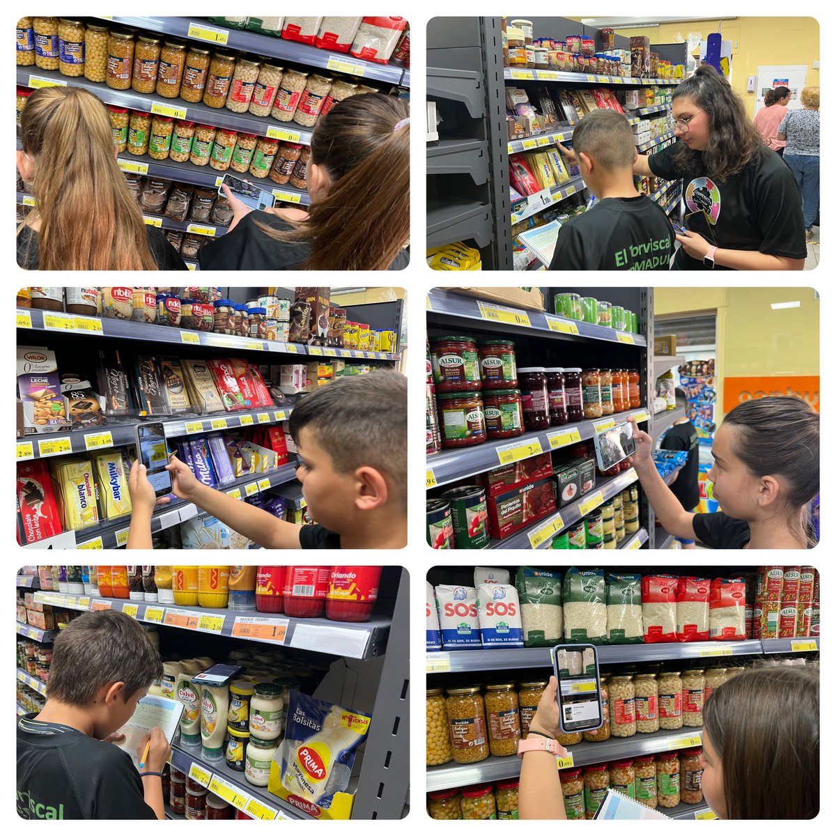 saludtorvis's tweet photo. Hoy aprendemos con la App Yuka 🥕a analizar el etiquetado de los alimentos en el comercio @Udaco. ¡¡Jo!! ¡¡Cuántos hay con 🔴!! Esos deberemos comerlos ocasionalmente o no consumirlos. @CulEmprendedora @CPRdbv @FPdGi #AuladelFuturo #InnovaEx22_23 https://t.co/7bpJcdXu8o