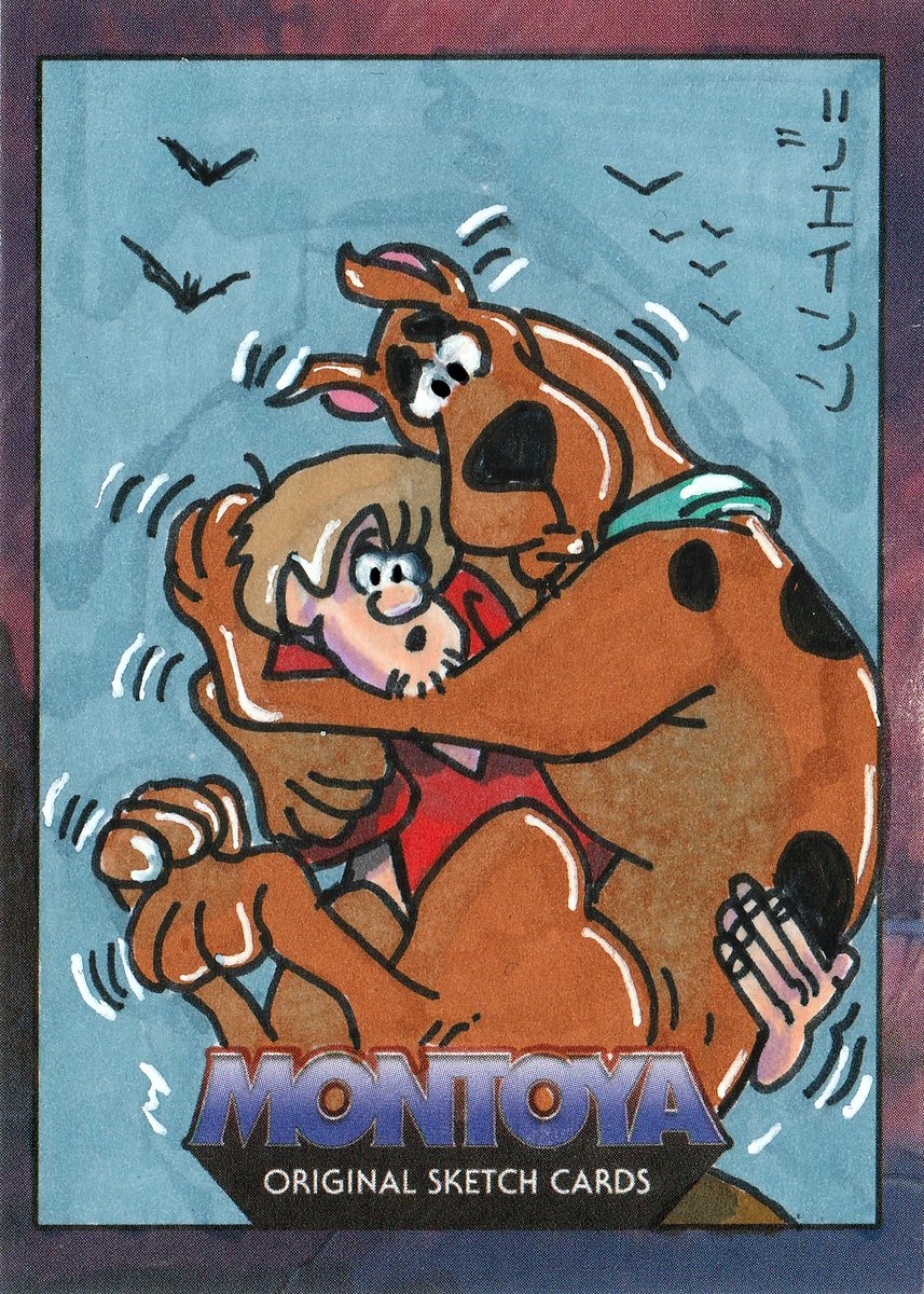 Shaggy and Scooby scared again!  Doo Style for #frightfulfriday