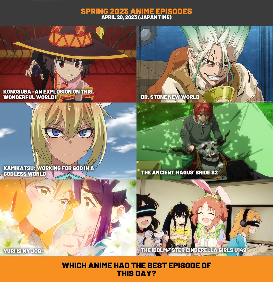 Anime Trending On Twitter Spring 2023 Week 2 Polls Screenies From anime-trending-on-twitter-spring-2023-week-2-polls-screenies-from