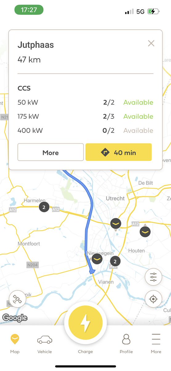 electricfelix's tweet photo. Only at @Fastned can an app refresh show you the first 🇮🇹 made 400kW charger on their network!
⚡️⚡️⚡️
WELCOME @alpitronic #HYC400 to Utrecht 🇳🇱
#alwaysbecharging
#fastcharging
#HighPowerCharging
#connectingeurope 🇪🇺
#fastned
#alpitronic
#Jutphaas https://t.co/bflkJaFgBT