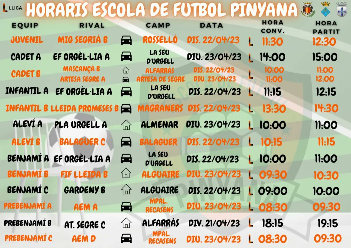 EscolaFutbol Pinyana tweet media