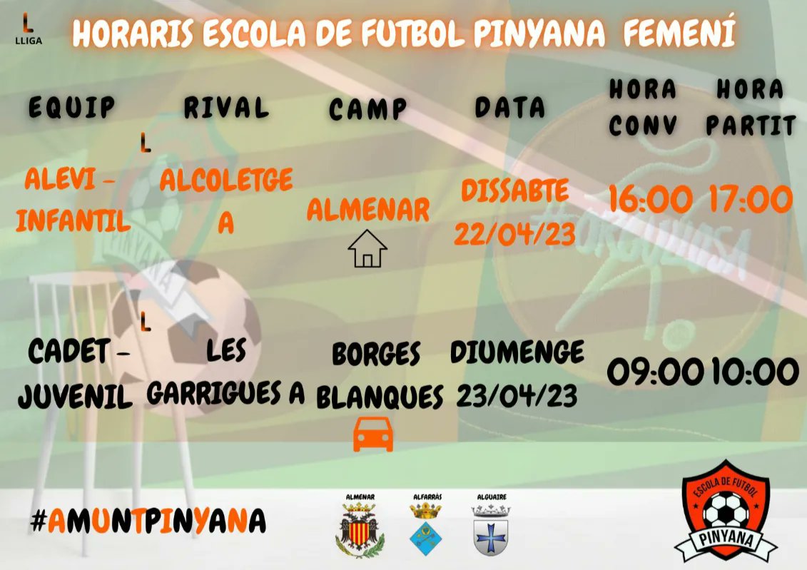 EscolaFutbol Pinyana tweet media