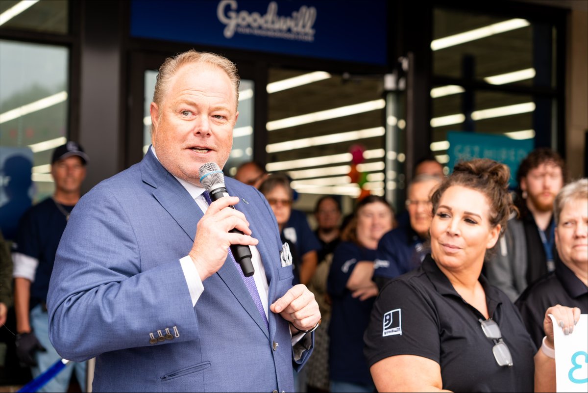 TimONealCEO's tweet photo. Very proud of the @GoodwillMV team for making the grand opening of our new store in beautiful Sykesville, #Maryland a reality.

I hope the entire community comes to this new location, or your nearby Carroll or Frederick County #Goodwill store, to shop our great selection of goods or to donate your gently used items.

Your engagement is the reason we are able to create jobs in the local economy; support The Platoon Veteran Services Center (VSC) at Goodwill; provide comprehensive career development support; and also keep items out of landfills. We are more than a store!

#Grandopening #Goodwill #Shopping #Donate #morethanastore

https://t.co/lxg35bCMcp

https://t.co/JFOjAlmriz

https://t.co/RGaLIQKCHC