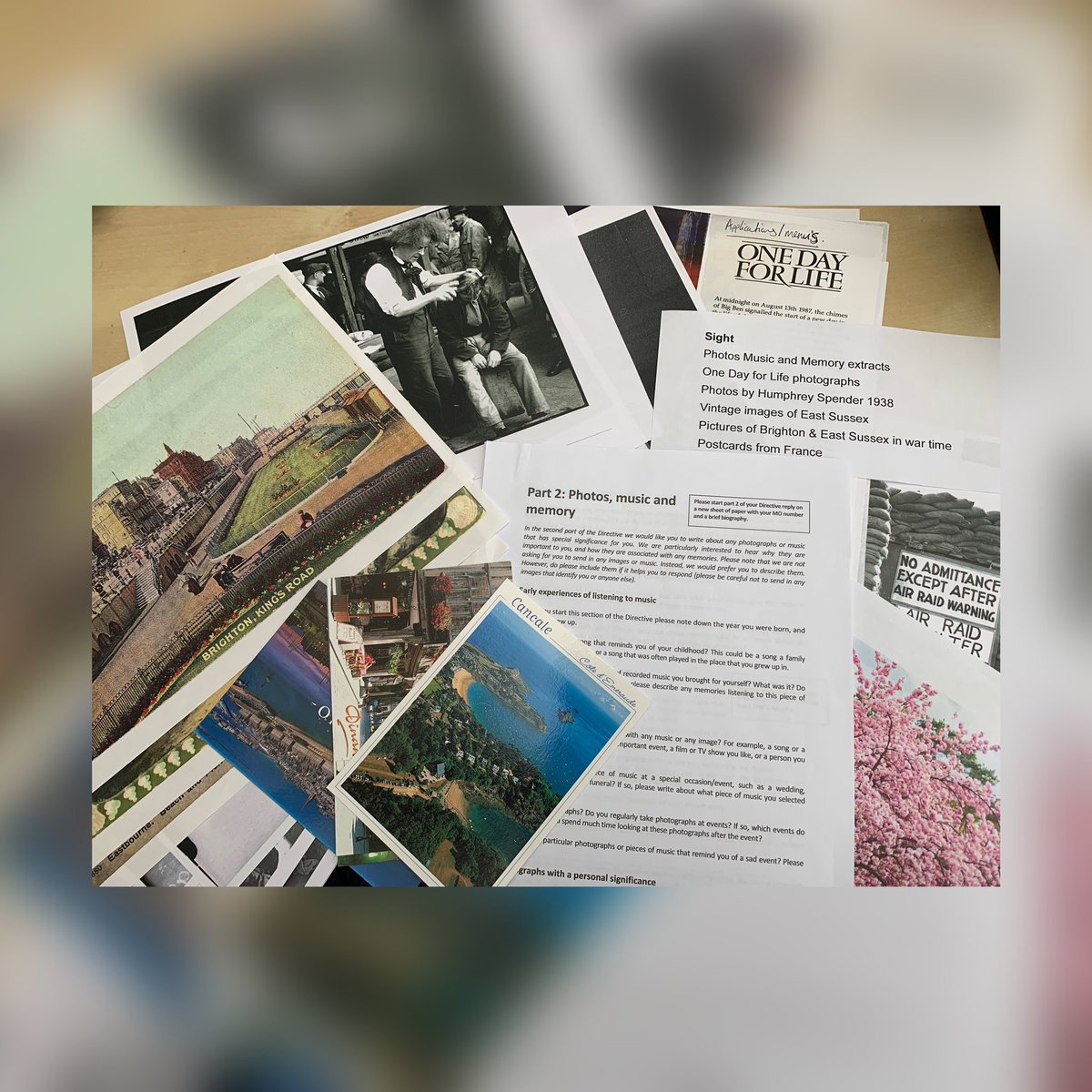 MassObsArchive's tweet photo. Here are some of the amazing sensory boxes created by Suzanne for her outreach work at HMP Lewes (the taste box contained creme eggs, but they were eaten before a picture could be taken!)

Some of the writing from this session was shared at Tuesday’s Penned Up event #archives https://t.co/0AXATcZR6M