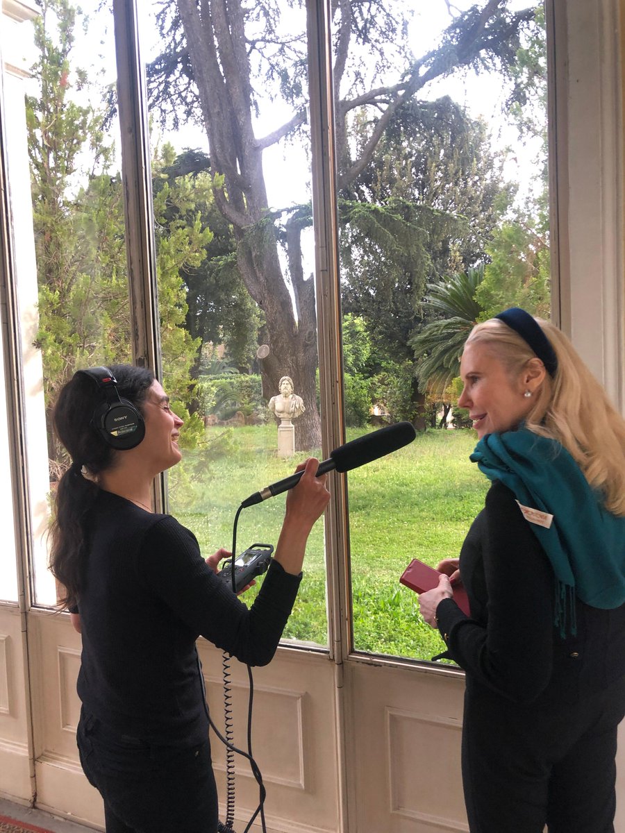 We are saddened to hear Princess Rita Boncompagni Ludovisi has been evicted from Villa Aurora.

Listen to our interview with Princess Rita in which she opens up about being forced from her 500-year-old villa with paintings by Guercino &amp; Caravaggio:
ow.ly/t9Oc50NP8c2