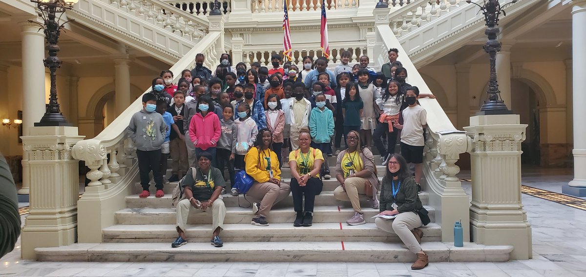 lemondecaturga's tweet image. It's an incredible day when Indian Creek ES can take a field trip to the Georgia State Capitol! #DCSD @DrNormanCSauce3 #Region4 @DeKalbSchools