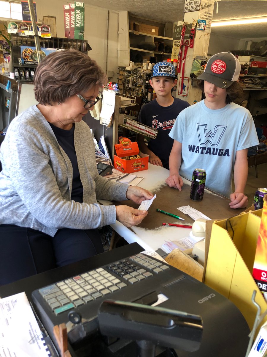 MrsGheesling's tweet photo. Learned to write a check in our life skills class and the kiddos got to take a field trip to the store and use their “check,” for a snack 😎☀️ https://t.co/LBo5y19O8X