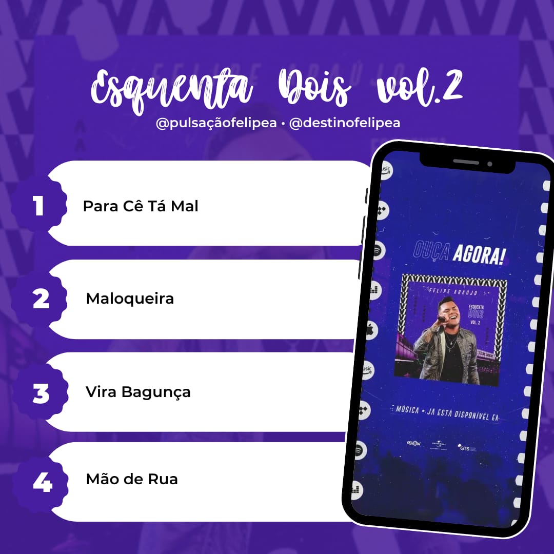 viradasdofa's tweet photo. LANÇAMENTO, já sabem né?
Segue a playlist pra ouvir no fds! 🔥| @felipearaujo_fa

#felipearaujo #lançamento https://t.co/cOQLuJqSGD