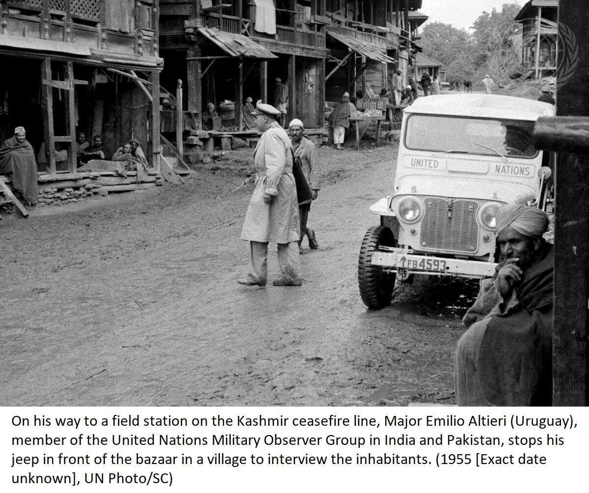 #OTD in 1948, the @UN Security Council adopted Resolution 47, recommending measures to end the fighting in the State of Jammu and #Kashmir and create conditions for a plebiscite to decide whether the State would accede to #India or to #Pakistan bit.ly/43991M7. #A4P