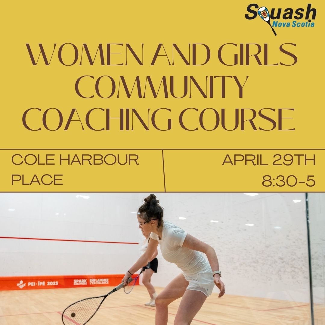 squashns's tweet photo. Only 3 spots left to register for the Women and Girls Community Coaching Course! This course is FREE to all participants.

Secure your spot on Club Locker here: https://t.co/tjx2cd7VFF

Photo credit: Dennis Navarro https://t.co/eFjMCO8hBA