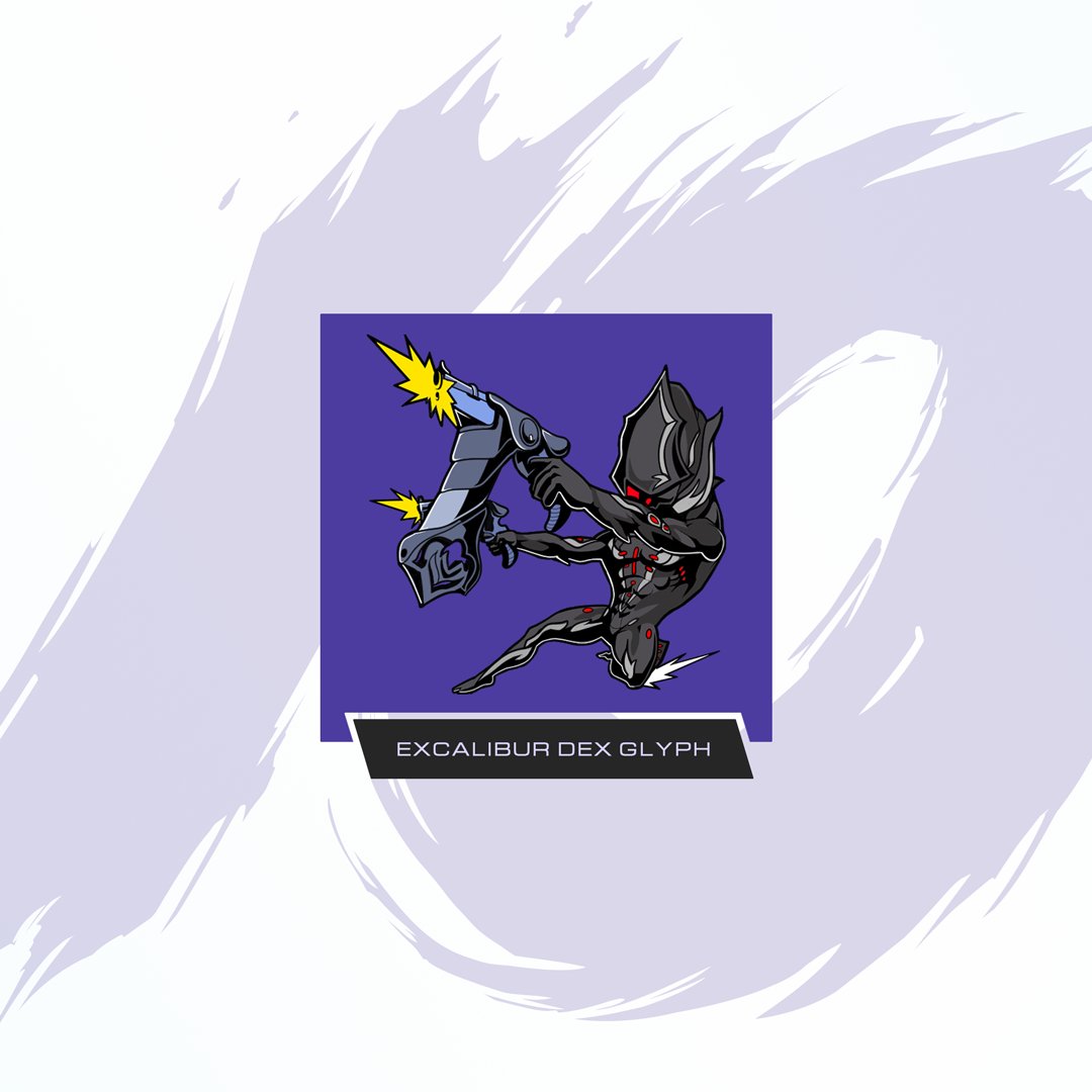 PlayWarframe's tweet photo. The latest set of 10-Year Anniversary Alerts are live, Tenno! Complete these three limited-time Missions before May 5 to receive the Dex Furis, Dex Rakasaka Armor, and Excalibur Dex Glyph. https://t.co/eHH8srFxEh