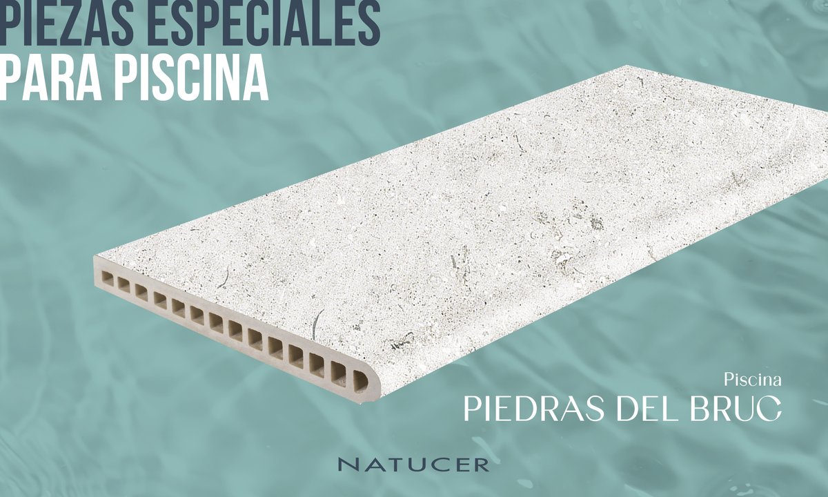 NatucerOnda's tweet photo. Piedras del Bruc un #porcelánico extruído inspirado en la belleza natural de las piedras, disponible en 3 de colores y diferentes formatos para que puedas crear el ambiente perfecto en los exteriores y #piscina de tu hogar, gracias a su acabado #antilip. #natucer #tileofspain https://t.co/al5L5Gj90q