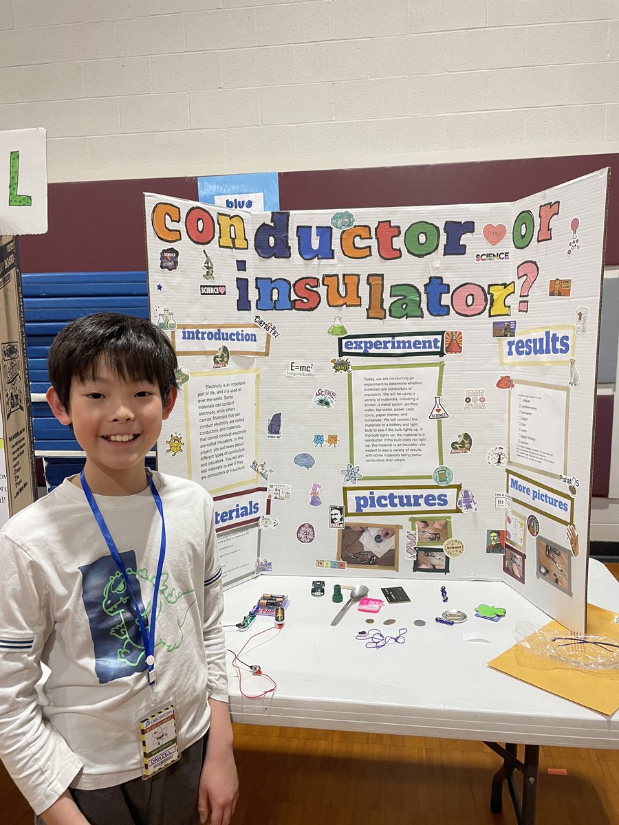 MrsHowardFV's tweet photo. So proud of these Fairview Foxes 🦊 for participating in this year’s science fair! 🔬💡🤖🦎@FCASD #FCProud https://t.co/WqVv4WDUiA