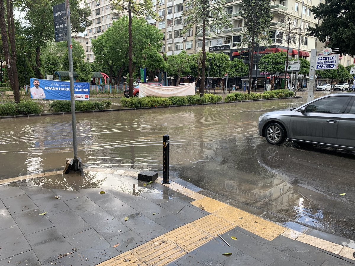 Yağmurdan 2 saat sonraki durum bu!