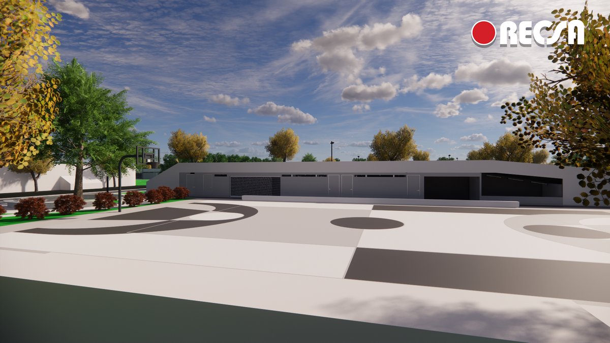 RECSA_MX's tweet photo. ⚽️🏈⛸️🥅Así quedarán las canchas de fútbol rápido, fútbol americano, además de pistas para patinar y luminarias del Parque Ecológico Lago de Texcoco.
#RECSA28
#ConstruyendoElFuturo https://t.co/ktcxAPQWAa