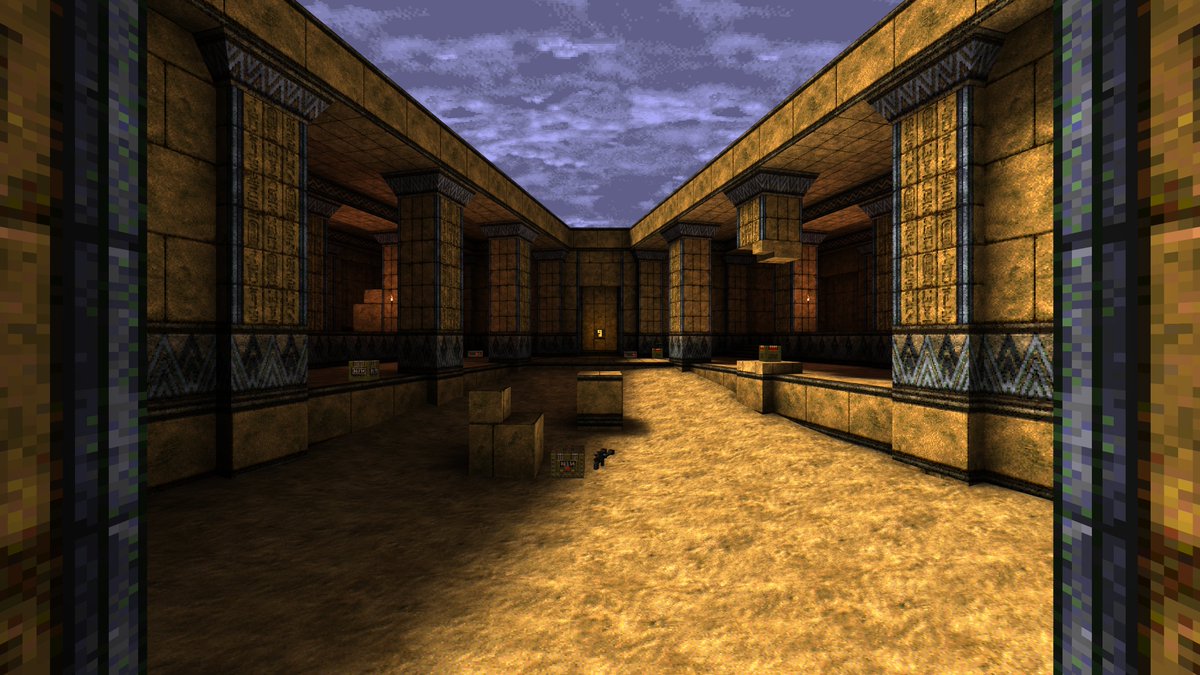 func_fw's tweet photo. ☕️Coffee Quake 2: Double Shot ☕️

Features 131(!!!) 2hr speedmaps spread across 4 episodes of Egypt, Runic, Koohoo, and Elder World.
With maps from 36 different authors, this is the biggest Quake map pack ever (for now)!

Get it here: https://t.co/4KramsosSs https://t.co/BRbB6I1Etb