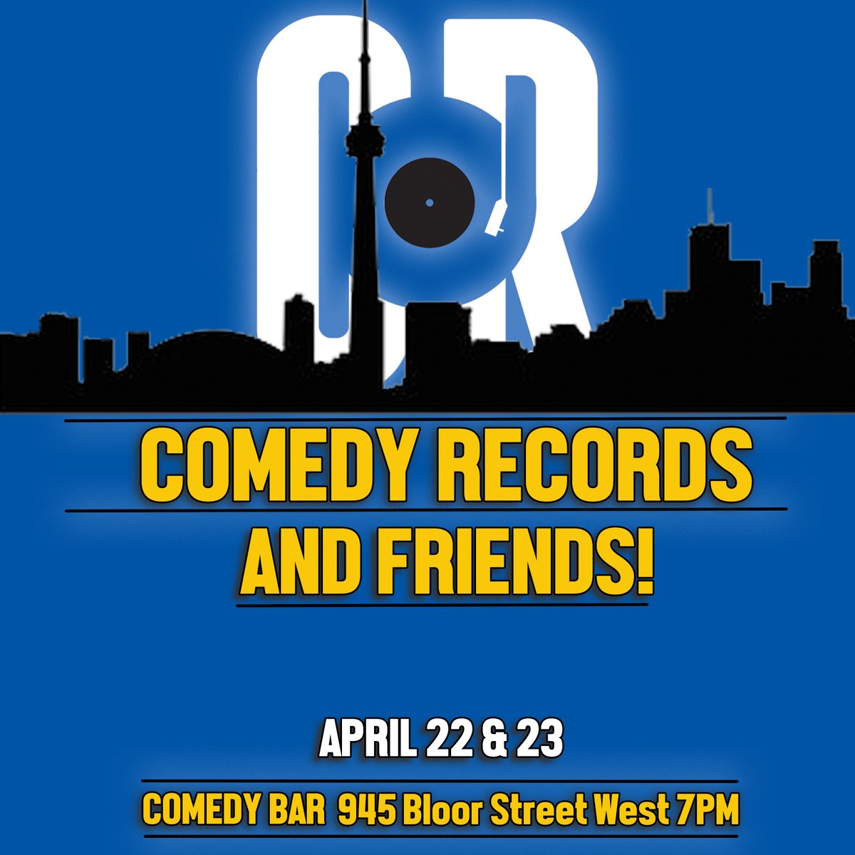 TORONTO! Couple fun shows this weekend at Comedy Bar on Bloor! Fun lineups Saturday and Sunday. 7PM Tickets: comedybar.ca/shows/comedy-r…