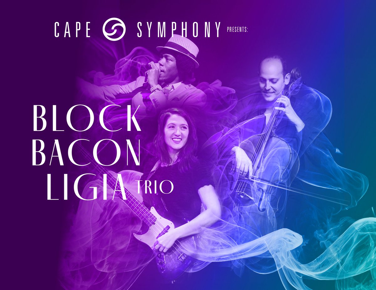 Cape Symphony Presents the Block Bacon Ligia Trio on Thursday, April 27 at 7:30PM at the Harvest Gallery in Dennis and on Friday, April 28 at 7:30 PM at the Cape Symphony Falmouth Campus capesymphony.org/blog-news/blog… #capesymphonypresents #capecodmusic