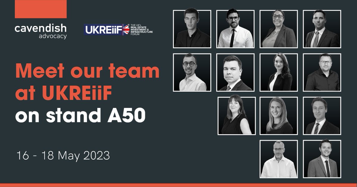 CavendishAdv's tweet photo. We’ll be at all three days of @UKREiiF. Come and see us on Stand A50, you can book a meeting with our team here: https://t.co/YhSsYQgkCG.

We look forward to seeing you there!

#UKREiiF https://t.co/Ir6NSBrkCf
