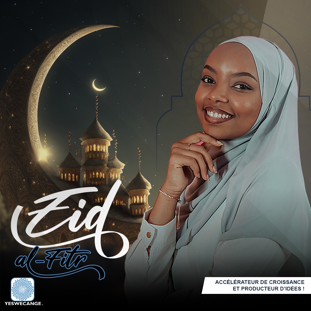 𝗡𝗼𝘂𝘀 𝘃𝗼𝘂𝘀 𝘀𝗼𝘂𝗵𝗮𝗶𝘁𝗼𝗻𝘀 𝘂𝗻𝗲 𝗯𝗼𝗻𝗻𝗲 𝗳𝗲̂𝘁𝗲 𝗱𝗲 𝗥𝗮𝗺𝗮𝗱𝗮𝗻 𝗮̀ 𝘁𝗼𝘂𝘀🙏.

Que ce mois vous apporte bonheur, paix et prospérité et nous ouvre de nouvelles portes vers le succès dans un monde de plus en plus digital😉.
Bonne fête de Ramadan à tous ✨