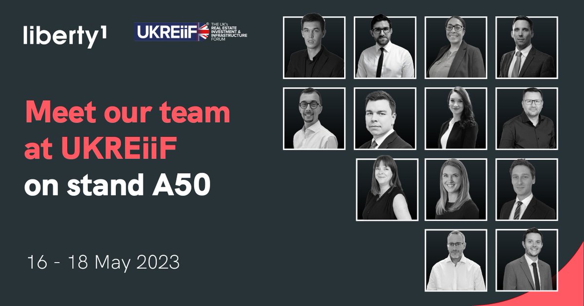 libertyonescot's tweet photo. We’ll be at all three days of @UKREiiF. Come and see us on Stand A50, you can book a meeting with our team here: https://t.co/AAKaKf5oUZ.

We look forward to seeing you there!

#UKREiiF https://t.co/jQcUTF5WPO