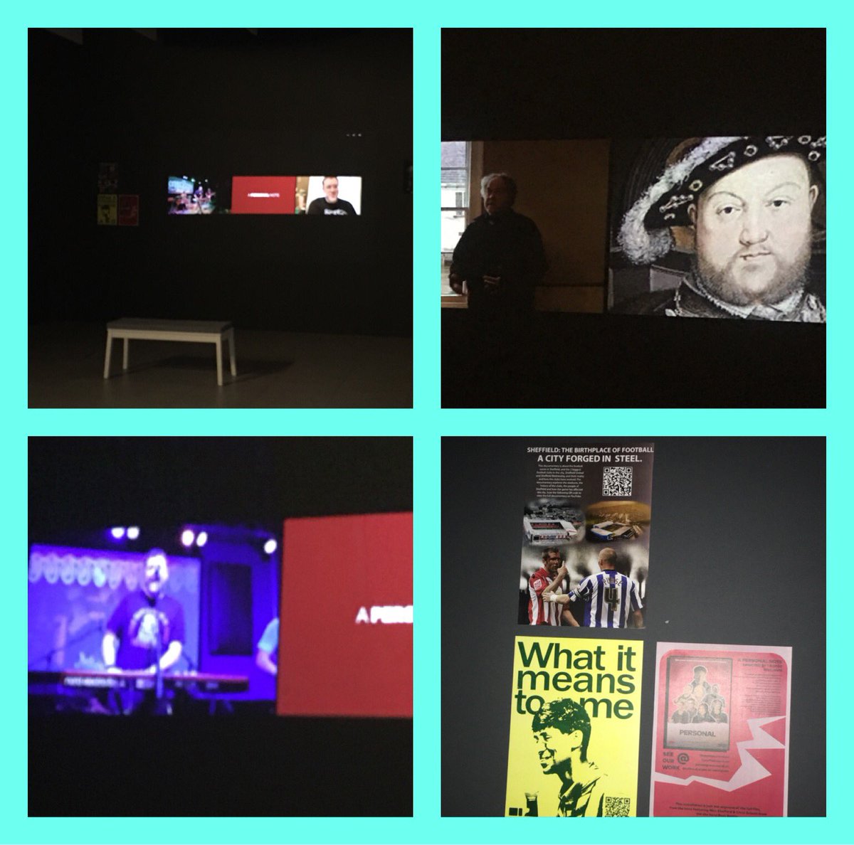 DocMediaCentre's tweet photo. Great to see the #TriDoc installation by students from @LeicesterColl featuring as part of the REAL Documentary Festival @RDF2023 @RealInitiative_ @DocMediaCentre @DocHubDMU @PhoenixLeic #EcoSystem #DocEd #RDF2023 https://t.co/azCzYRkDtS