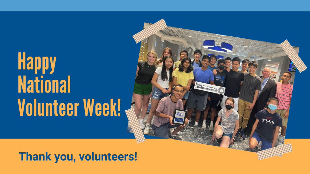 This #NationalVolunteerWeek, and we're celebrating the #VolunteerGeneration Fund in NJ! Thank you Congress to ensure we can build volunteer infrastructure and capacity to serve our communities better.
#NVW @statecommission  @AmeriCorps  @PointsofLight