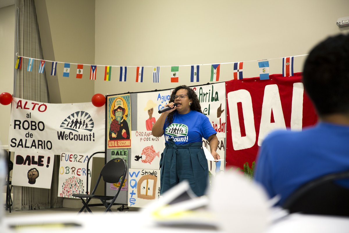 WeCount_Fl's tweet photo. Last week, we hosted the first #DALE forum in Florida to celebrate and organize around the new deferred action protections for immigrant workers! Across the country, worker leaders are taking action and demanding what we all deserve. @NDLON https://t.co/qyGDCoNrw1