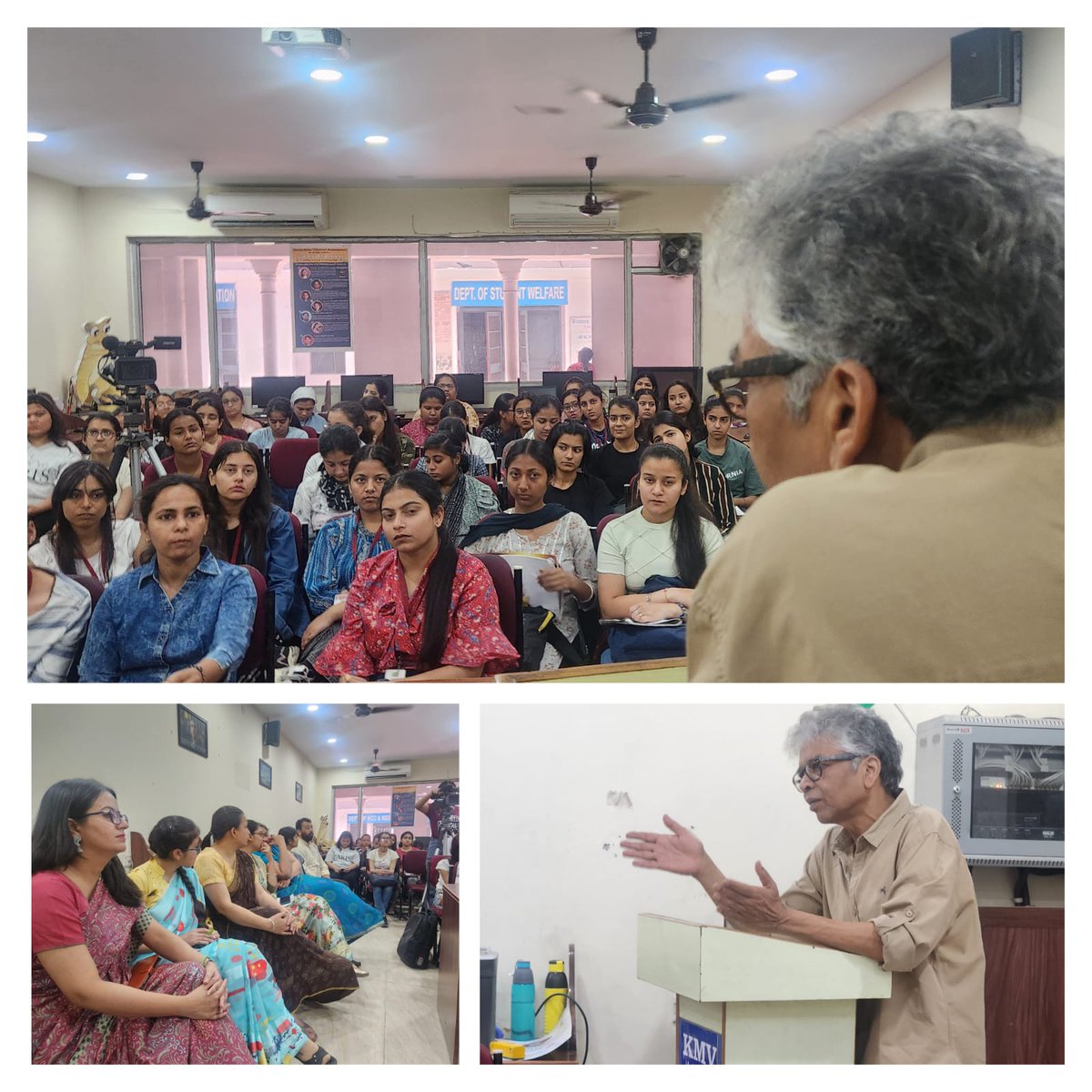kmviic's tweet photo. KMV IIC in collaboration with the PG Dept of Animation and PG Dept of JMC Celebrated "World Creativity &amp; Innovation Day" by organising a Workshop on Art of Film Making and a Competition on Digital Photography
@mhrd_innovation
@EduMinOfIndia
@abhayjere
@DwivediAtima
@rashmi_3a https://t.co/uRafqUiV8N