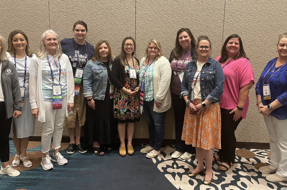 TeacherDayTLA1's tweet photo. The amazing #TDTLA23 committee put on an amazing event for our teachers and librarians! And a huge thank you to @pacylin for an inspirational speech! #collaborativepartners #txla23 @txasl @TXLA https://t.co/NkWubCvzPo