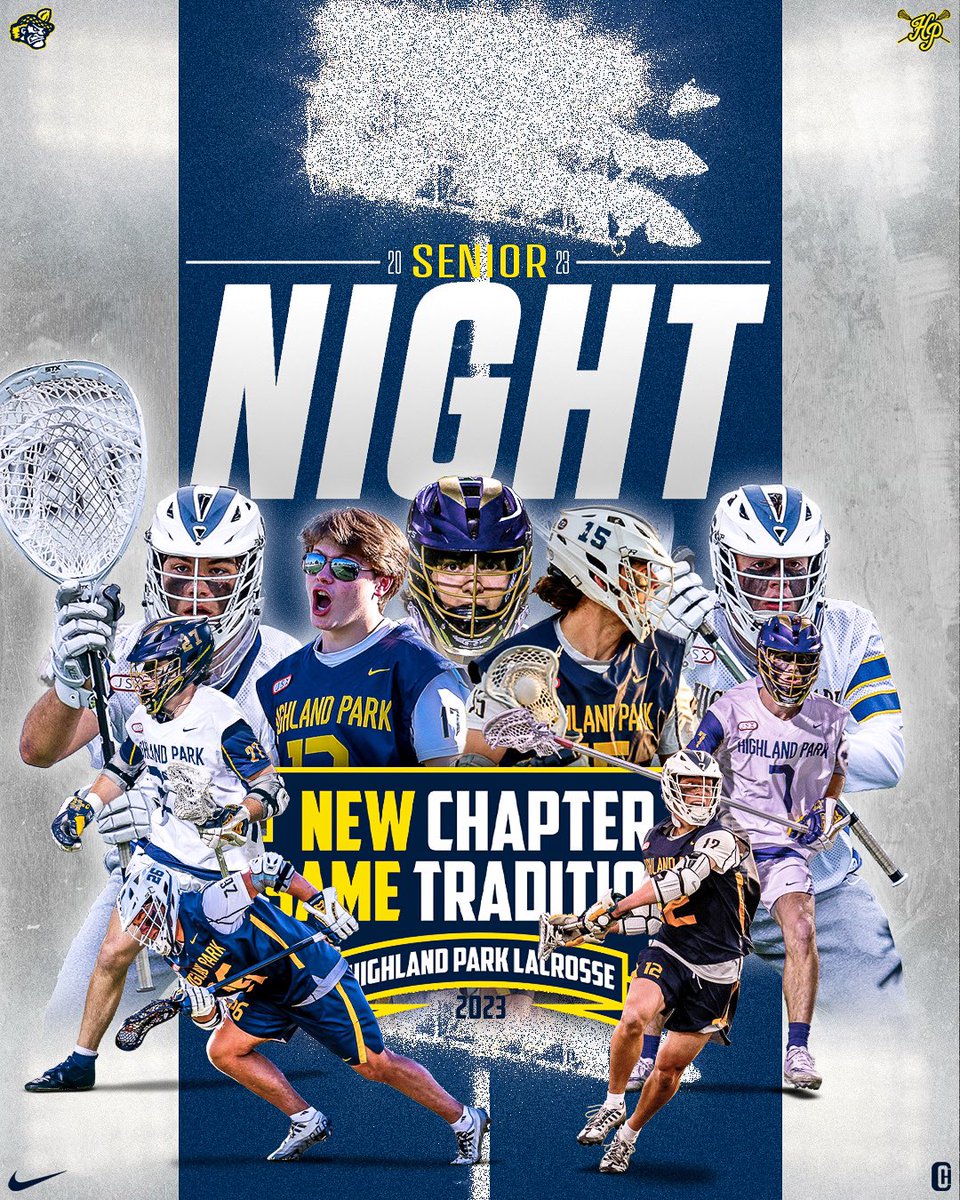hplax's tweet photo. #seniornight tonight as Scots welcome @AllenEaglesLax to Highlander Stadium. Ceremony at 7:30, Game at 8pm. Livestream here 👉 https://t.co/UrAFoFv2C6 https://t.co/EMIvydJ98F