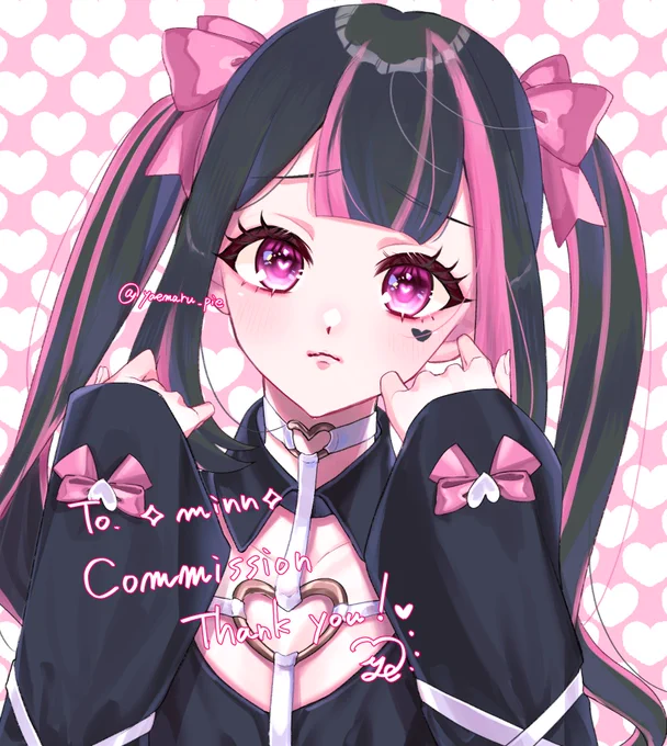 1.2  3.  納品しました!ご依頼ありがとうございます#Skeb #Commission 