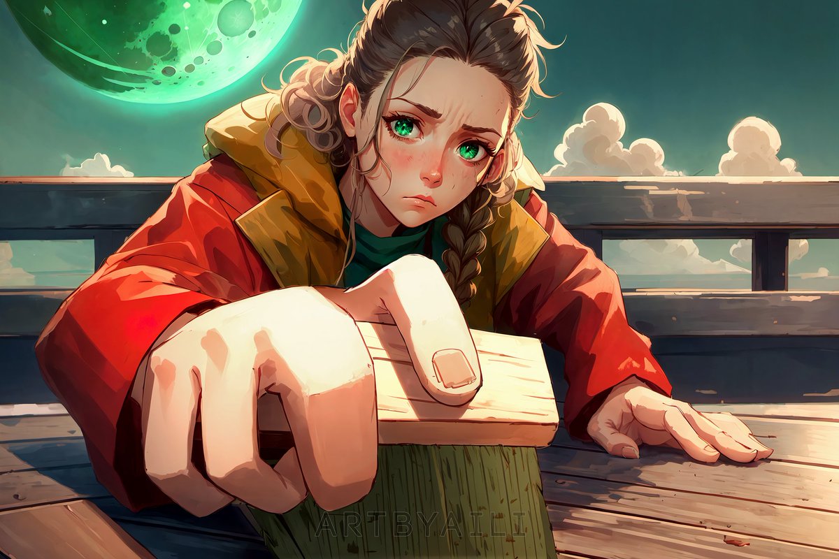 ArtByAili's tweet photo. Tress
(Minor spoilers for Tress of the Emerald Sea Ch12)
#tress #AIAssistedArt #tressoftheemeraldsea #Stormlight #StormlightArchive #lumar #secretproject #dalinar #brandonsanderson #cosmere #shallan #mistborn #kaladin #fanart #booktwt #fantasy #adolin #thecosmere #hoid https://t.co/kj9CikxaUy