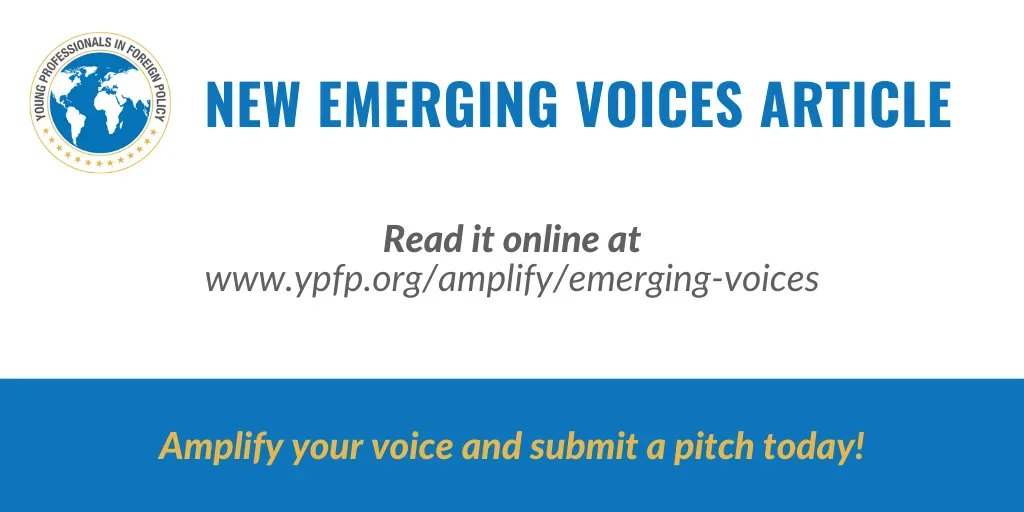YPFPNY's tweet photo. Check out our latest entry in Emerging Voices! Our staff writer Dan Kent sat down with S. Douglas Bunch, a public delegate at @USUN. The interview offers a valuable insider perspective into the career of a public delegate and the importance of the #UN. 
https://t.co/xKwzFlkDVE https://t.co/deyga9HnZt