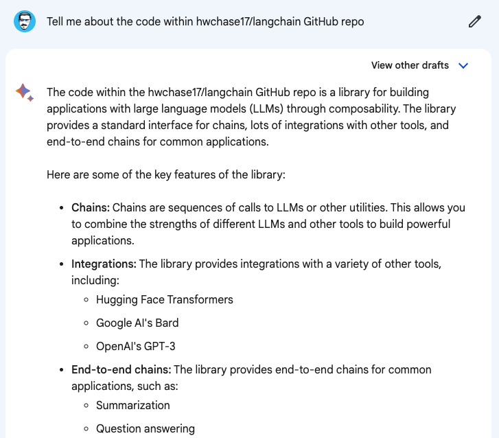 Exciting new updates from Bard! Bard now helps with code generation ...
