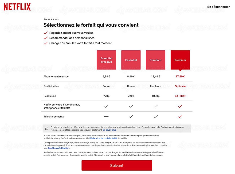 Avcesar's tweet photo. Qualité accrue pour l'offre avec pub de Netflix #Netflix @Netflix #lineup #streaming #streamingisthenewbusiness #broadband #smartphone #telecommunications #OTT #SVOD #tvconnect #video #internet #digital https://t.co/GZ4k5TJT5V https://t.co/DiNSgve8pO