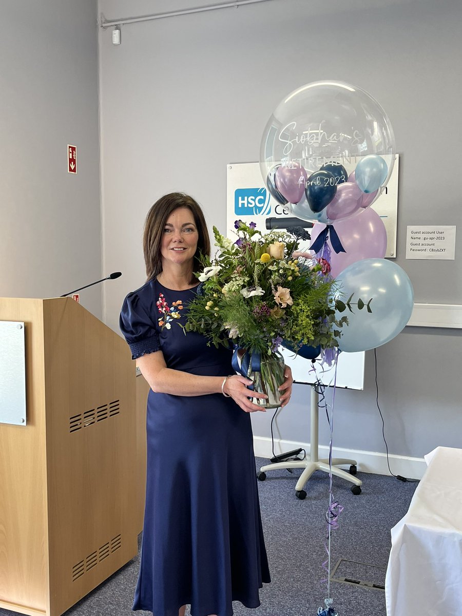 CEC had the privilege of hosting a retirement lunch today for our Assistant Head Siobhan Murphy. After a successful Nursing career in both HSC and BSO we wish Siobhan every happiness for a well deserved retirement. 
<a href="/BSO_NI/">Business Services Organisation</a> <a href="/HSC_LeadershipC/">HSC Leadership Centre</a>