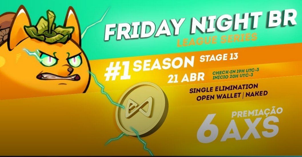 NftGames_br's tweet photo. Hoje teremos a 13ª etapa da Liga Friday Night BR, que classifica pro Super Friday Night BR, nosso torneio mensal e hoje contaremos com a estreia do grande caster @GamesVinao!

Então bora lá mais tarde! Evento gratuito!

https://t.co/qaxK1CQGhb https://t.co/QkKzF1bki7