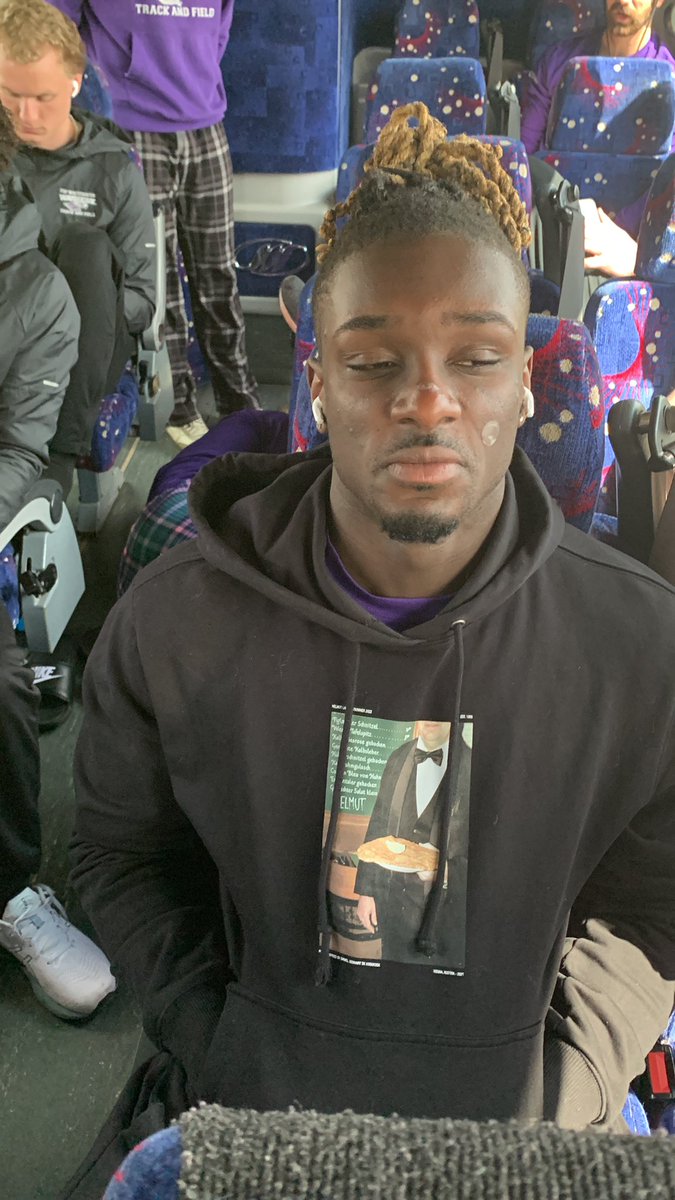 speffens's tweet photo. CHU-DEMOM GETTING RIGHT BEFORE AUGIE INVITE TODAYπ #fastguy #bleedpurple https://t.co/2svIWzHLZK
