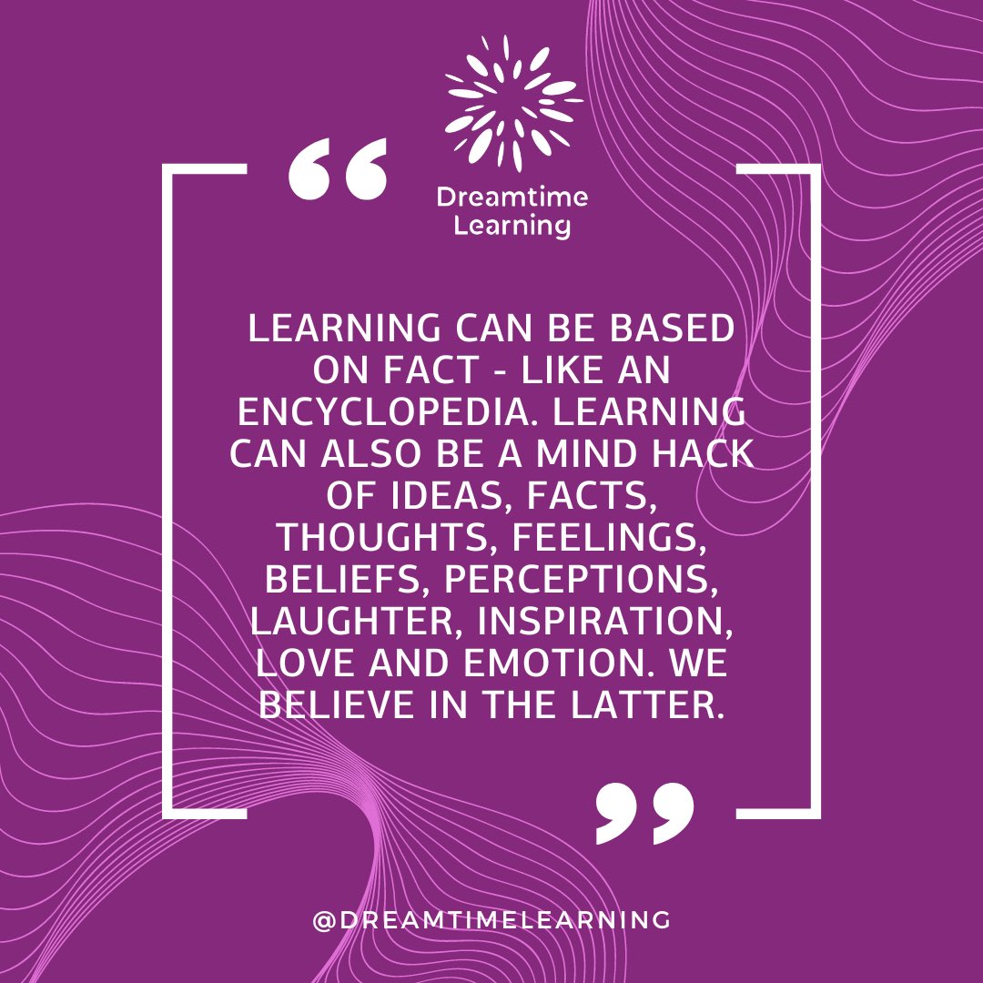 Dreamtime Learning tweet media