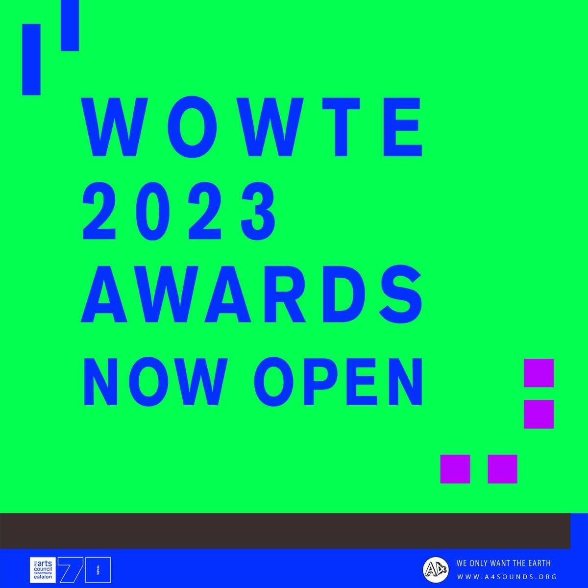 a4sounds's tweet photo. We Only Want the Earth 2023 Award are now open!!
This year we are excited to announce that we are offering four funded awards!
Apply: https://t.co/gbnhn0fylS
Awards are in p/ship with @CreateIreland @FSArtistStudios @TENI_Tweets & @masi_asylum
Supported by @artscouncil_ie https://t.co/1mxZq6qdp9