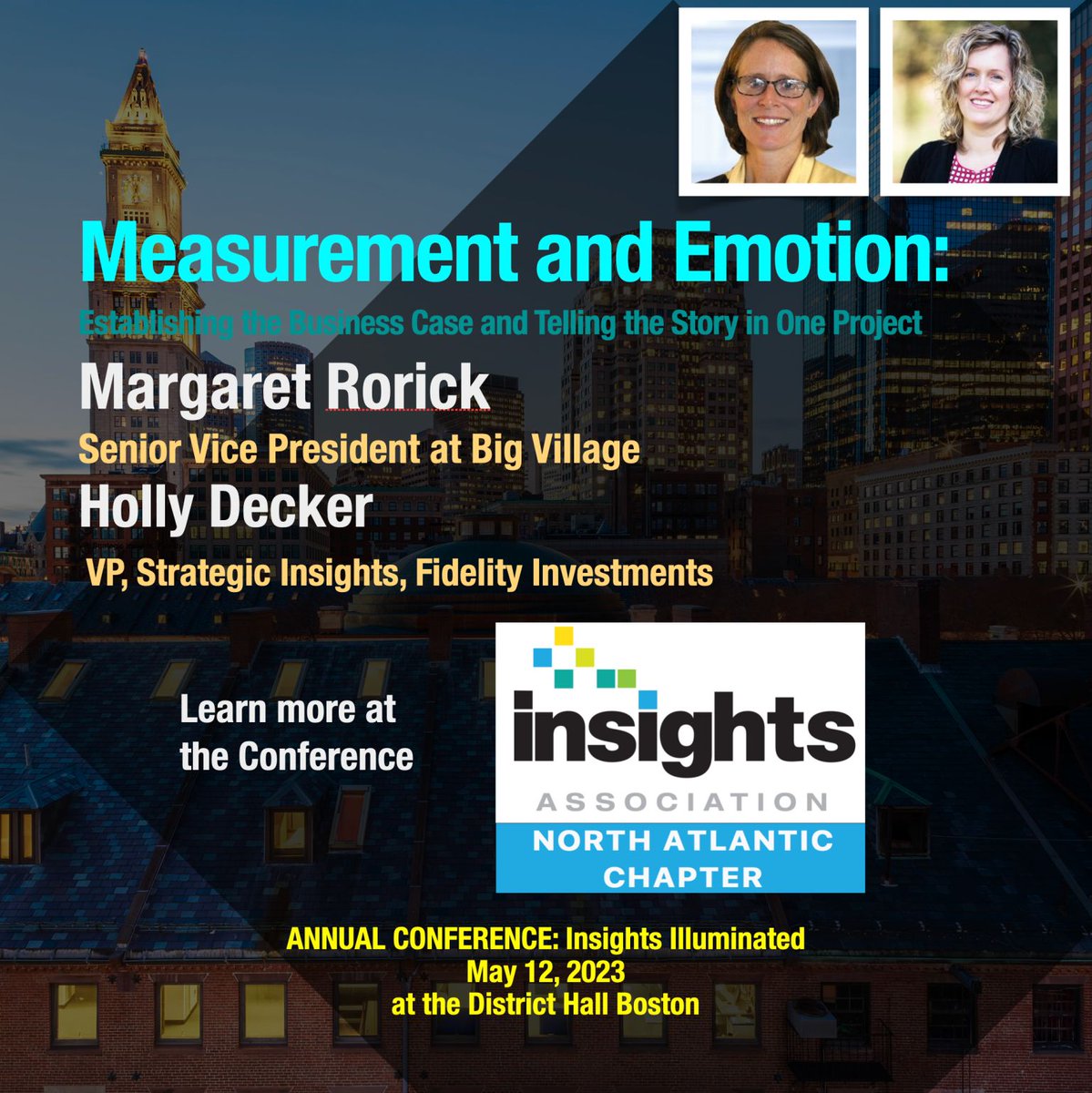 🔍 Learn from industry leaders Margaret Rorick and Holly Decker on how to establish the business case and effective storytelling of measurement and emotion in one project at Insights Illuminated on May 12. Register now: lnkd.in/efRBf6zA #MeasurementAndEmotion