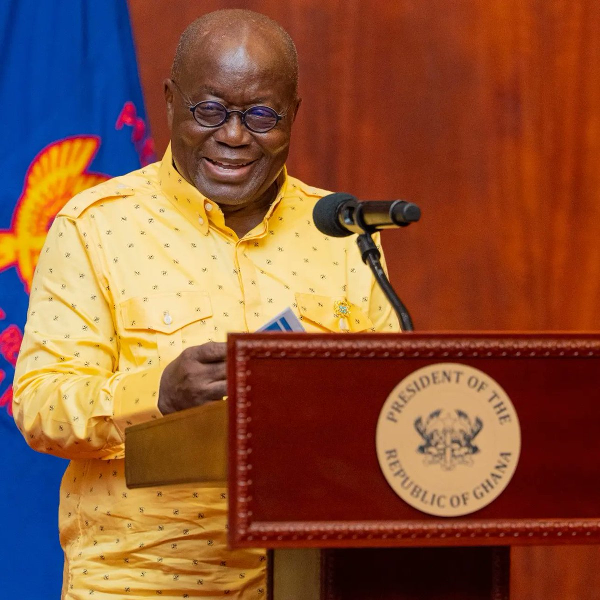 GSTEP_GH's tweet photo. 1/2
On Wednesday, 19th April 2023, winners of the 2023 GSTEP Challenge, the Genius Six of Uaddara were received by the President of Ghana, His Excellency Nana Addo Dankwa Akuffo Addo at the Jubilee House. 
#Education #GSTEP2023 https://t.co/R7sseTvgGs