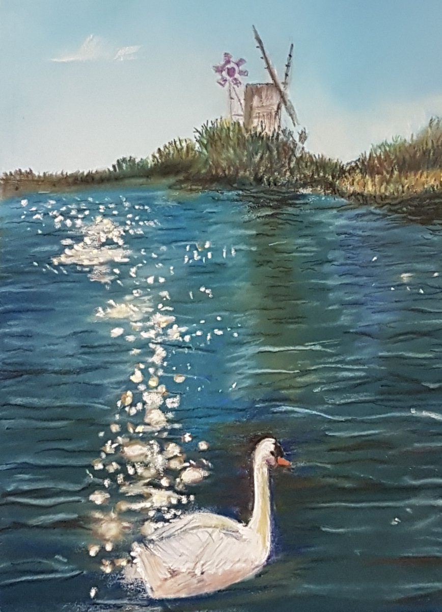 WestAcreGallery's tweet photo. Diane is inspired by the diverse landscapes &amp; ever changing skies of Norfolk.

The coast, broads, flora and fauna are her constant muses, and she finds that pastels interpret these wonderfully.

See Diane's pastel paintings at our Spring Art Fair open 11am-4pm Saturday &amp; Sunday. https://t.co/FoikjgxLWm