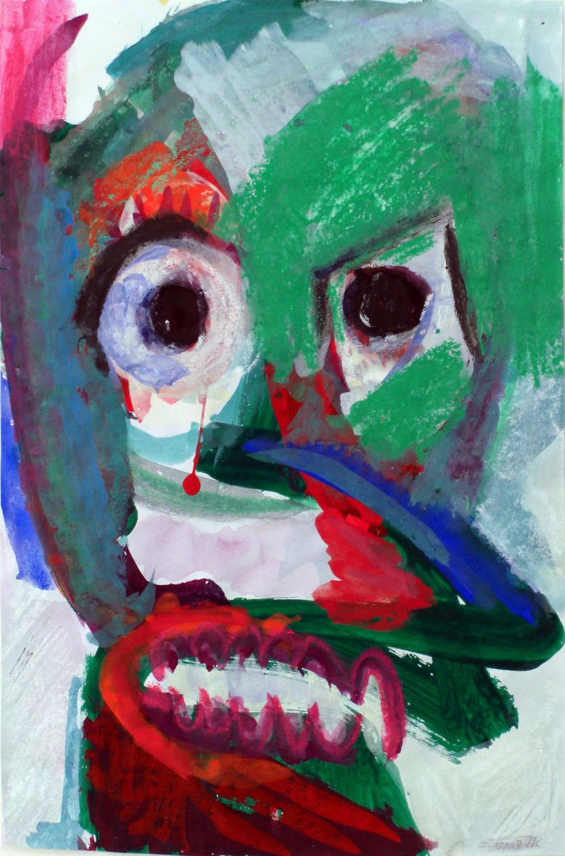 annettekunow's tweet photo. Have fun with it!

Bastardenbraut/ Bastard Bride, 2007, 42 x 28 cm, mixed media [H301]

https://t.co/ekA7hiUS7K

#contemporaryart
 #newexpressionism
#humanbeings #figurativeart #nft #nftart #mixedmedia #Bastardenbraut #BastardBride https://t.co/avWkpgqfFa