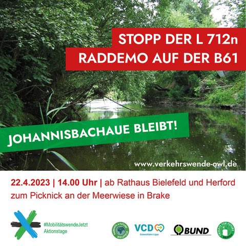 Wir sehen uns morgen um 14h am Rathaus