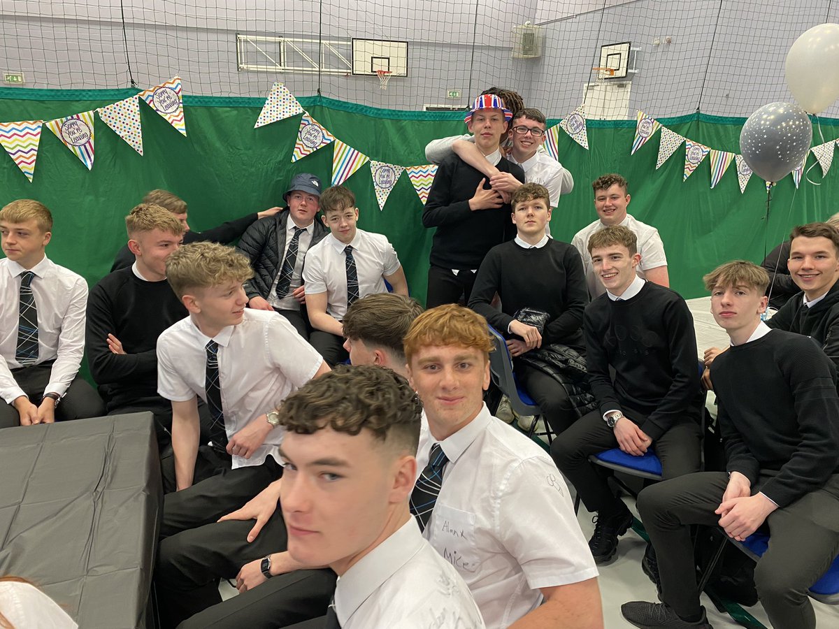 CglenHighSchool's tweet photo. Some of our leavers today! #classof23 #wearecalderglen https://t.co/MkS9SXCdz6