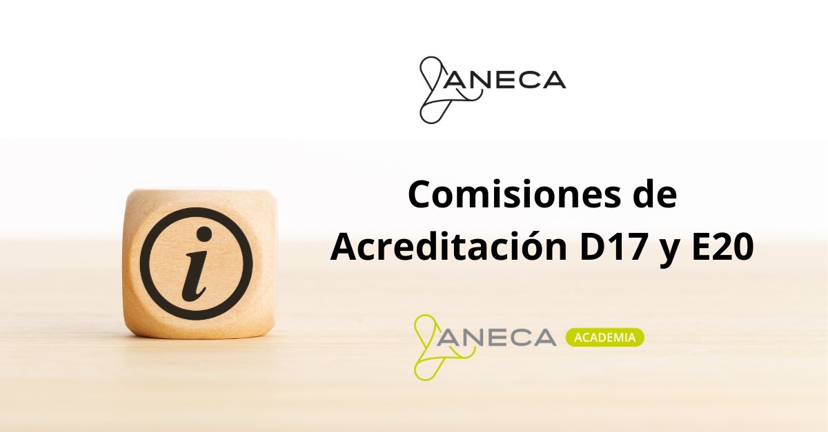ANECAinfo's tweet photo. 📣Nota informativa sobre las Comisiones de Acreditación ACADEMIA D17 (Ciencias de la Educación) y E20 (Historia, Filosofía y Arte)
⭕️Medida excepcional para reducir sus plazos de resolución
https://t.co/2cKx57t06A
#ANECAInforma https://t.co/lOPotGjX3C